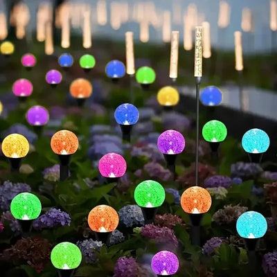 Lampa solara 20 bulbi LED - Multicolor