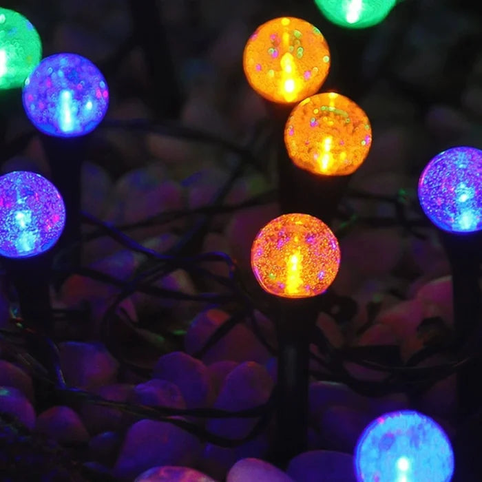Lampa solara 20 bulbi LED - Multicolor