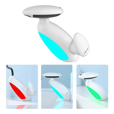 Baterie Chiuveta Baie Premium, 4 Tipuri de Jet, Cap Retractabil, Iluminare LED, Control Inteligent al Apei, Cartus Ceramic