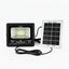 Proiector solar Innova 100 W, IP66, 6500K, telecomanda, indicator baterie