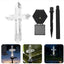 Set 2 x Cruce solara LED pentru mormant
