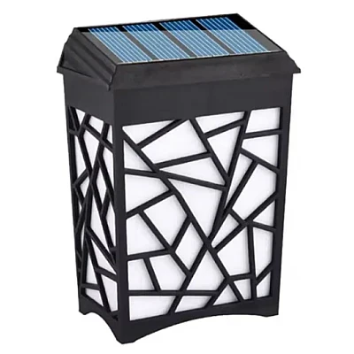 SET 2 X LAMPA SOLARA DECORATIVA PENTRU PERETE CU LED MULTICOLOR