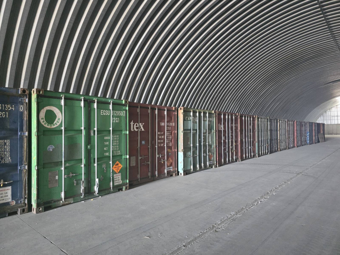 Container Maritim 6m, clasa 1 IMDG