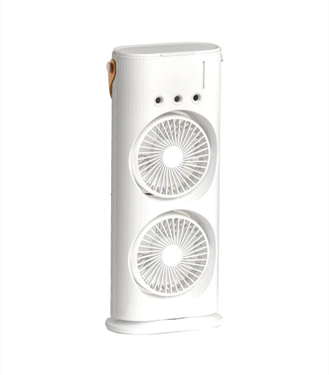Ventilator portabil dublu cu umidificare prin pulverizare