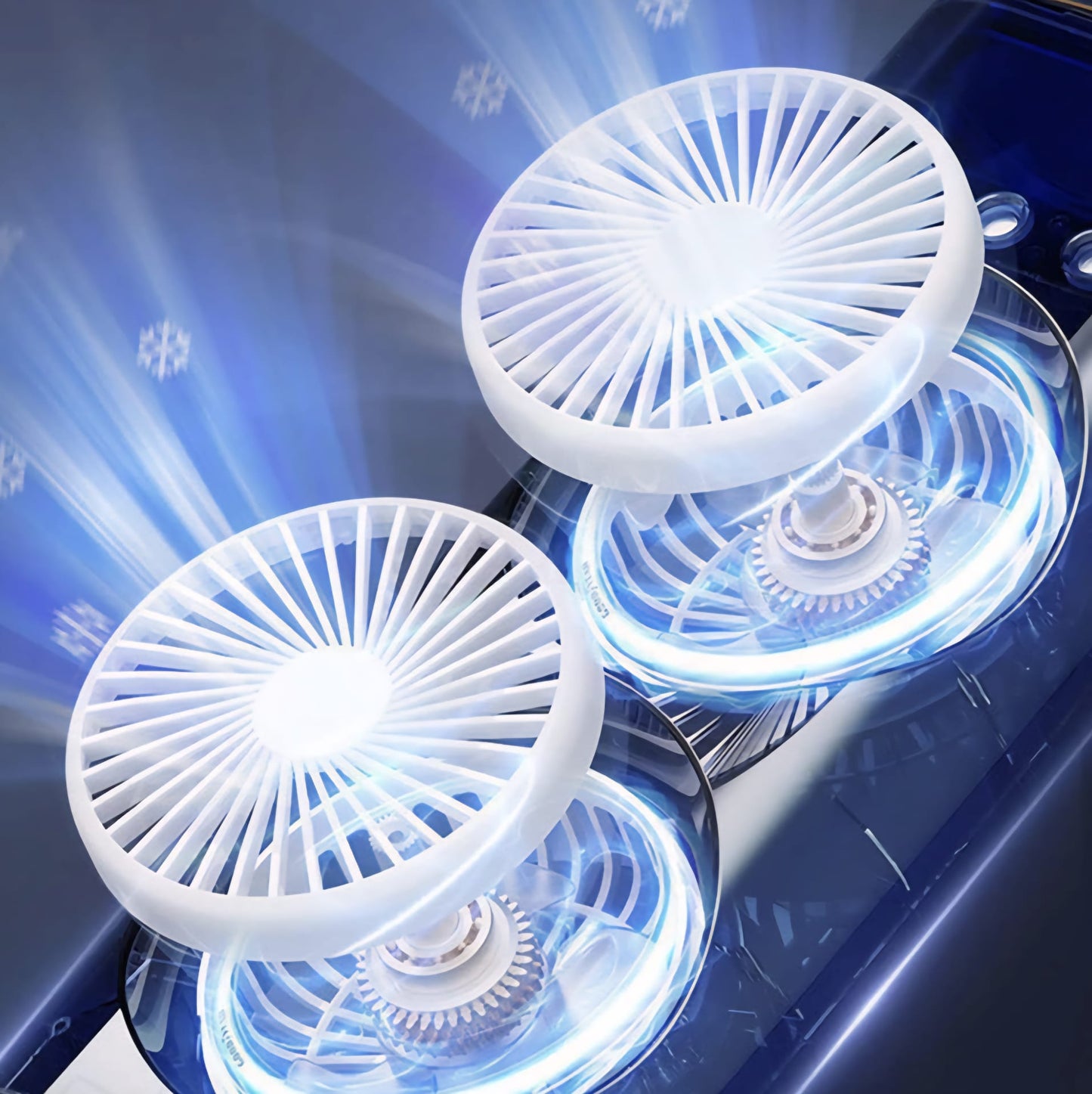 Ventilator portabil dublu cu umidificare prin pulverizare