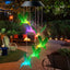 Decoratiune solara cu joc de lumini, 6 colibri LED