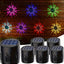 Set 6 lampi solare, LED RGB
