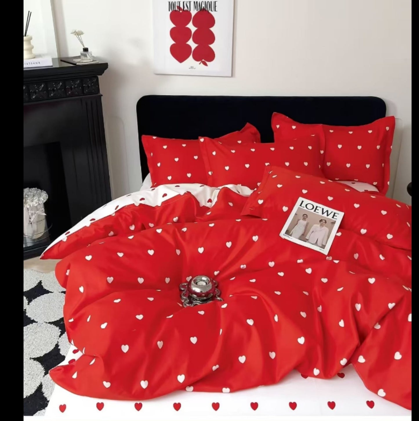 Lenjerie de pat Finet 6 piese, diverse modele