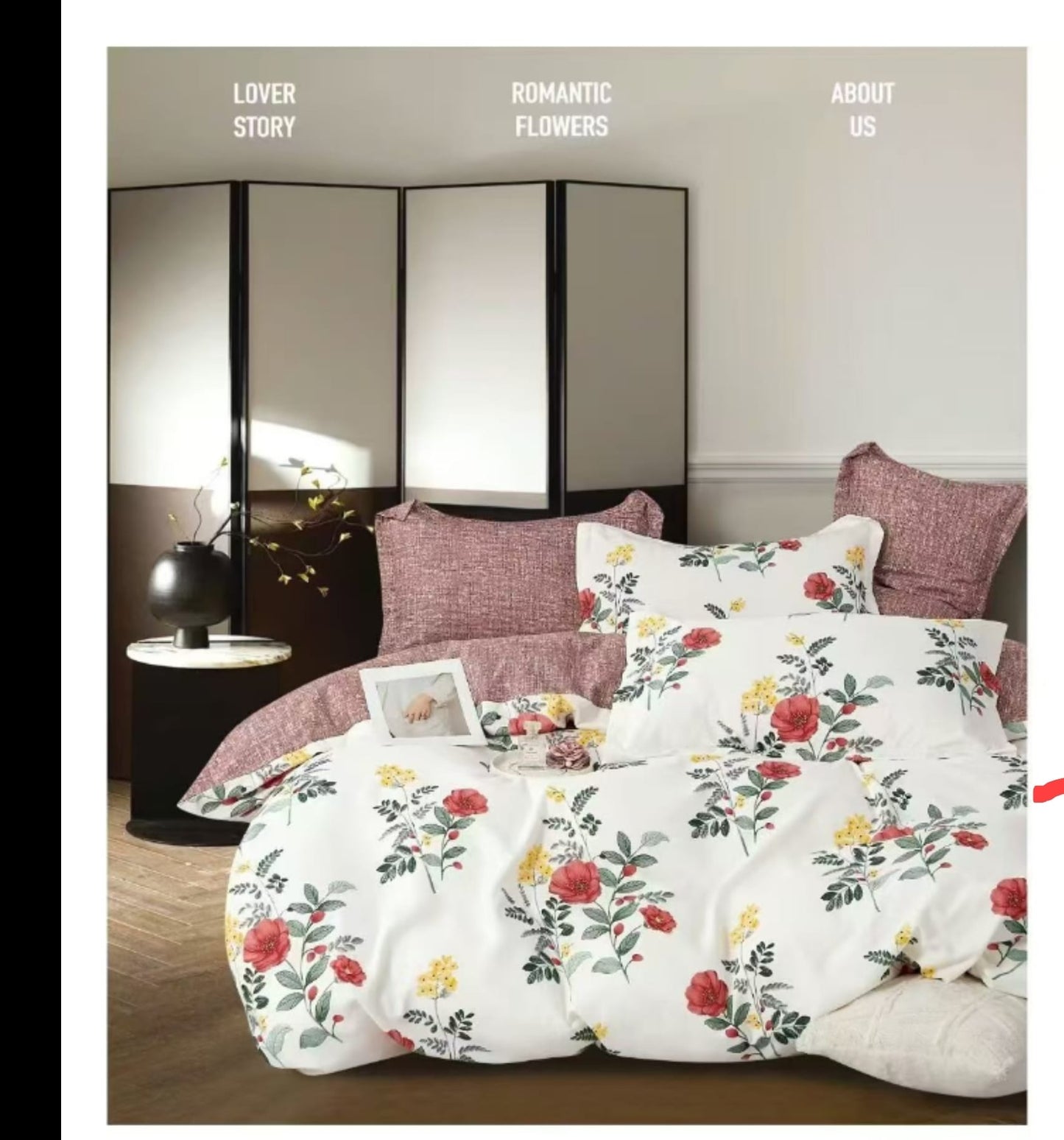 Lenjerie de pat Finet 6 piese, diverse modele