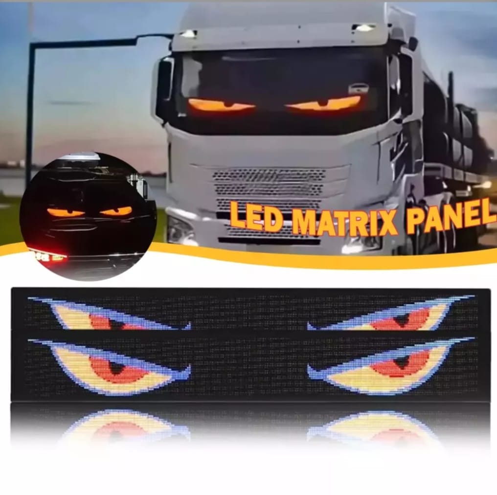 Panou LED Matrix auto, Ochi de Demon