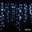 Instalatie 12 metri, ALB CALD, 300 LED-uri tip turturi, franjuri, Craciun