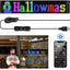 Ecran LED flexibil pentru masina, control wireless prin aplicatie mobila, proiectie multicolora