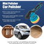 Masina de polisat auto cu accesorii, Portabil, 12V 1500mAh, 5500 Rpm, 8 Viteze