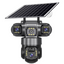 Camera De Supraveghere Video Tripla Cu Panou Solar Si Cartela SIM 4G