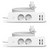 Set 2 x Prelungitor 2 prize, 2 USB, 2 USB-C, Jortan