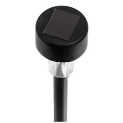Set 10/20/30 x lampa solara de gradina, 30 cm, Negru