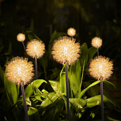 Set 2 x Lampa solara LED, Bulb Flower