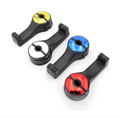 Set 2 suporturi auto pentru telefon, LLWL, ABS/Cauciuc, Multicolor