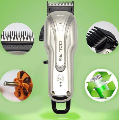 Masina Profesionala de Tuns Animale, Pentru Caini, Pisici, Oi, 8 in 1, Silentioasa, Fara Fir, Autonomie 150 Minute, 4 Capete, Accesorii unghii incluse, Argintiu