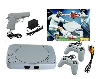 Consola electronica pentru copii TY 888 Super 8 biti cu 410 jocuri