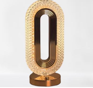 Rama Iluminata Decorativa Eleganta, 3 Temperaturi de Lumina, Smart Touch