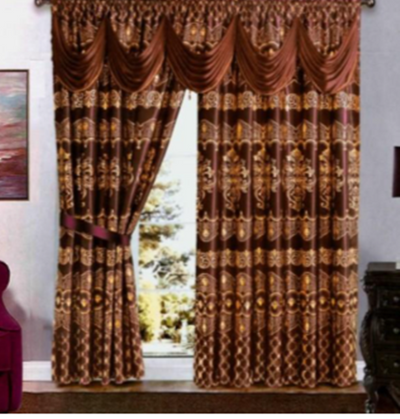 Draperie Jacquard, 300 x 250, maro