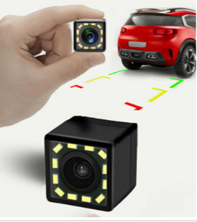 Camera marsarier cu 12 LED HD, unghi 170 grade, linii ghidaj