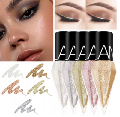 Se 5 x Glitter, fard de ochi lichid, Waterproof Long Wear