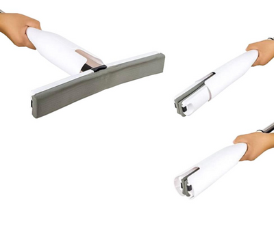 Mop cu sistem de stoarcere rapida si laveta absorbanta