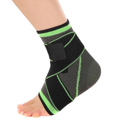 Glezniera elastica cu sustinere ligamentara, negru, unixex, marimea universala