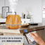 Umidificator aroma terapie ultrasonic 550 ml, cu telecomanda , LED 7 culori+ 1 ulei cadou