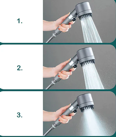 Oferta 1+1 Cap de Dus, Presiune Inalta, Filtru Incorporat