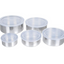 Set 10 caserole metalice cu capace din plastic