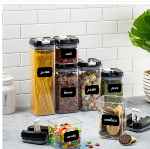 Set 7 caserole etanse pentru depozitare alimente