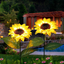 Set 2 x lampa solara, Floarea Soarelui
