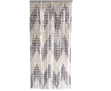 Perdea din plastic impotriva mustelor, prindere cu sina, 200 x 90 cm