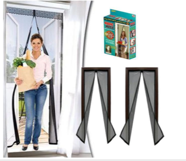 Set 2 perdele magnetice antiinsecte 210 x 100 cm