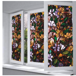 Folie geam vitrostatica, 45 x 300 cm, Murano