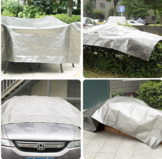 Prelata 2x3 m, Argintie, 170 g/mp
