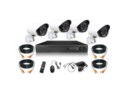 Sistem de supraveghere FULL HD Kit DVR cu 4 camere exterior / interior