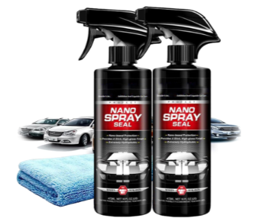 Set 2 x Spray Nano pentru masina cu acoperire rapida
