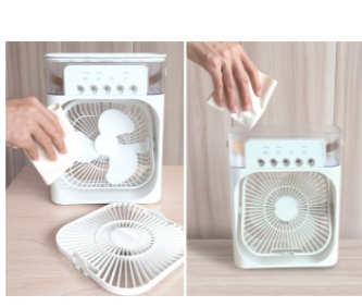 Ventilator cu gheata si rezervor de apa 600 ml