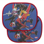 Set 2 parasolare cu ventuze pentru geamuri laterale auto, 44x35 cm