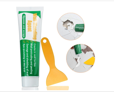 Set 3 x Kit instant pentru reparat peretii, crema alba reparatoare