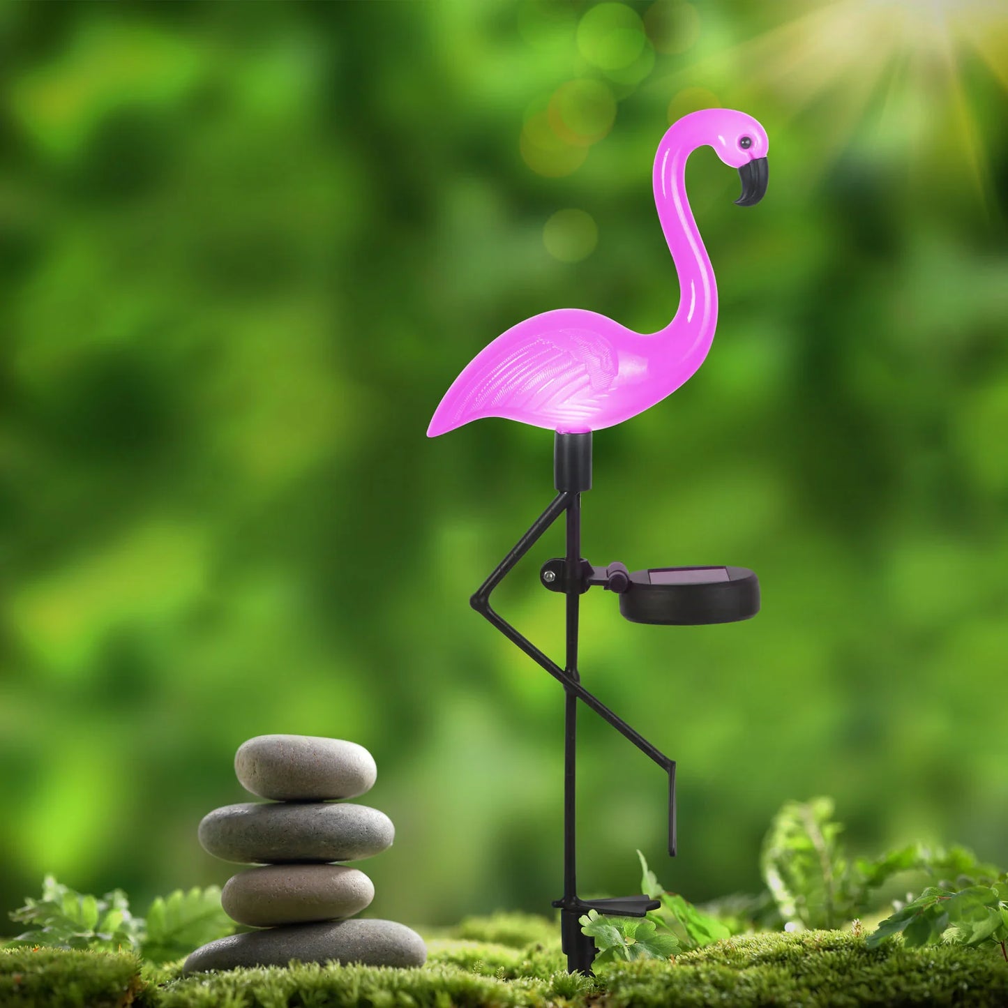 Set 3 x Lampa solara Flamingo New