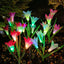 Set 2 Lampi Solare Crini Decorative, 70cm,LED cu Senzor Lumina