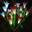 Set 2 Lampi Solare Crini Decorative, 70cm,LED cu Senzor Lumina
