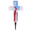 Cruce Solara LED pentru Mormant, 57 x 25 x 8 cm