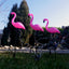 Set 3 x Lampa solara, Flamingo - lumineaza 8 ore