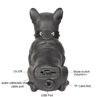 Boxa portabila wireless caine Bulldog/Doberman